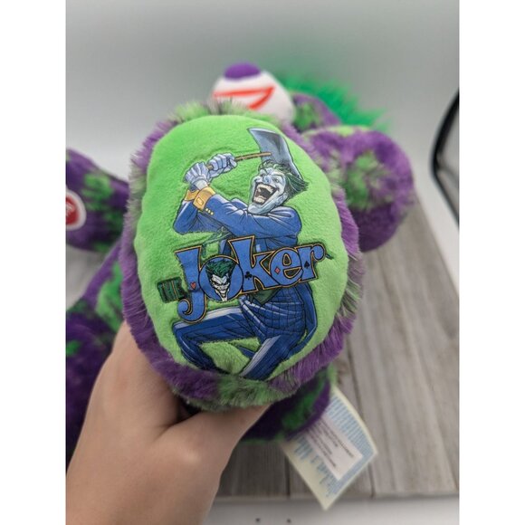 Build A Bear The Joker Purple Green Plush 18" No Clothes - Picture 6 of 7